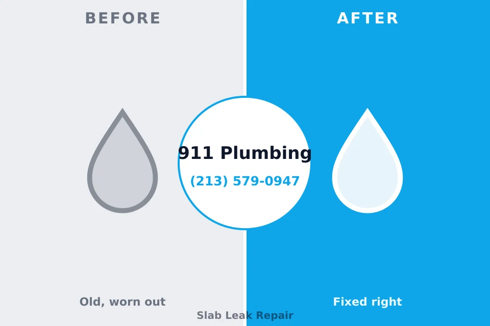 Before and after: plumbing repair Devens, MA